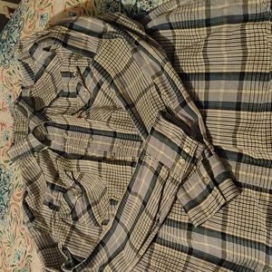Long sleeve western Levis shirt Large